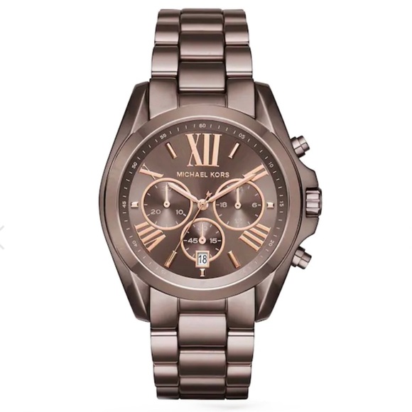 MICHAEL KORS OVERSIZED BRADSHAW MK6247 SABLE WATCH - Picture 8 of 8